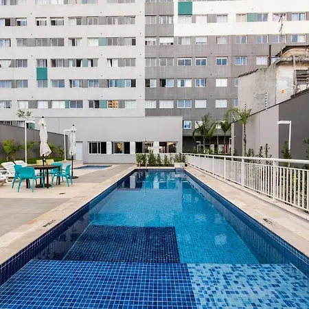 706 - Apto Com Piscina Prox Bras E Centro Sao Paulo Exterior photo